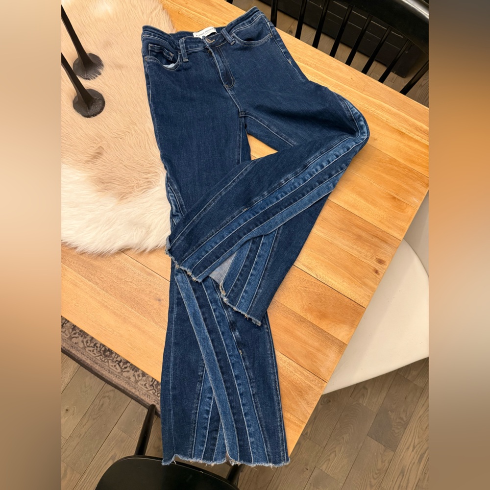 Flying Monkey Dark Blue Flare Jeans